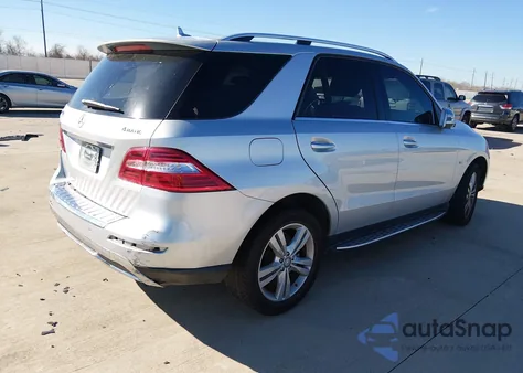 2012 Mercedes-Benz Ml 350 4Matic из США, поврежденный, VIN 4JGDA5HB0CA025508